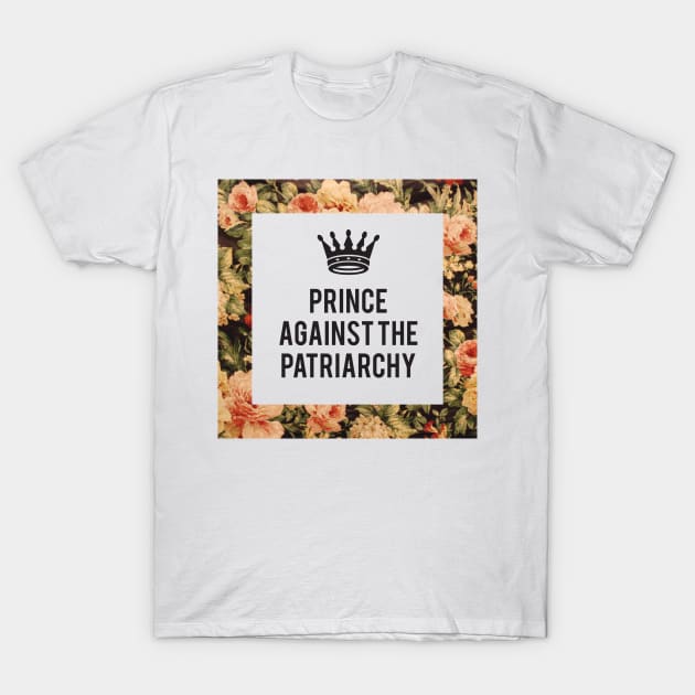 Prince Against the Patriarchy T-Shirt by Rizusabi